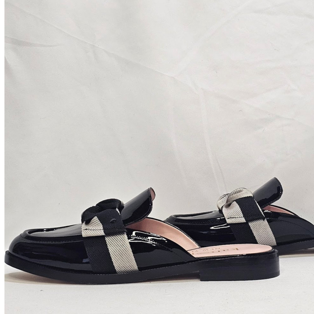 Kate Spade Women's Leandra Mule Loafer Size 9 Black NWT